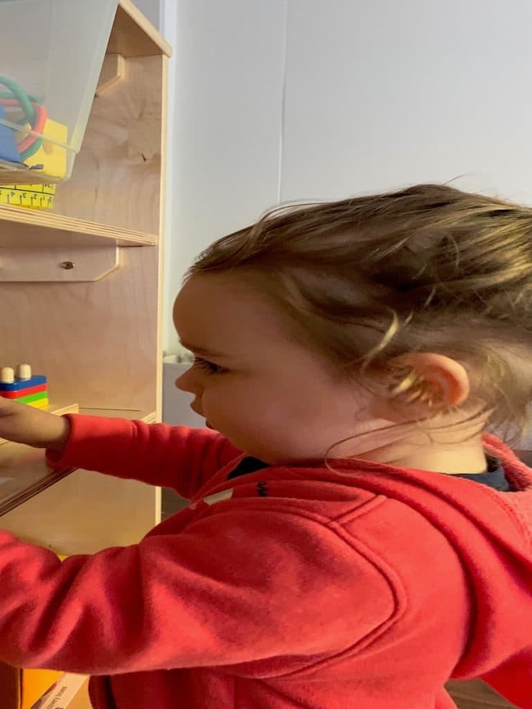 Indoor classroom scene with children at Wisely SF